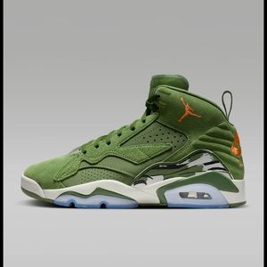 Men's Nike Jumpman MVP Size 13. Color Sky J Light Olive (Green). New in box.